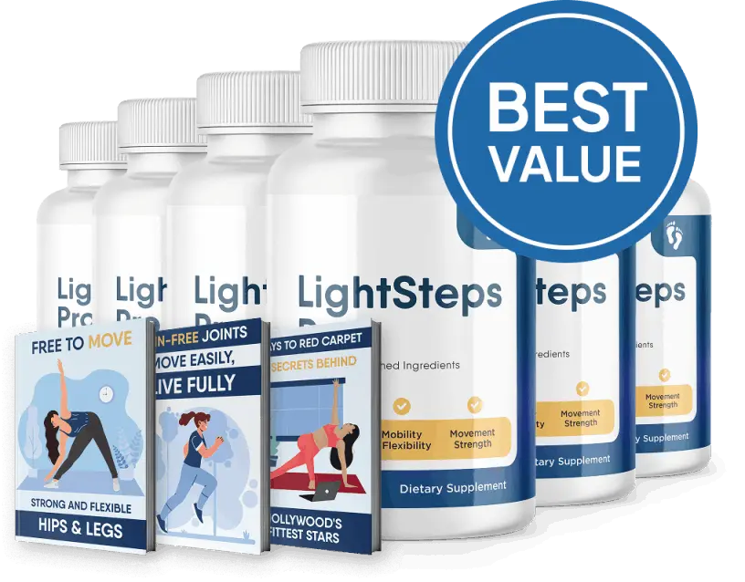 LightSteps Pro — 6 Bottle Package